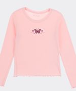 Playera Manga Larga de Niña Infantil