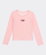Playera Manga Larga de Niña Infantil