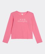 Playera Manga Larga de Niña Infantil