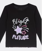 Playera Manga Larga de Niña Infantil