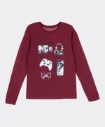 Playera Manga Larga de Niño Juvenil