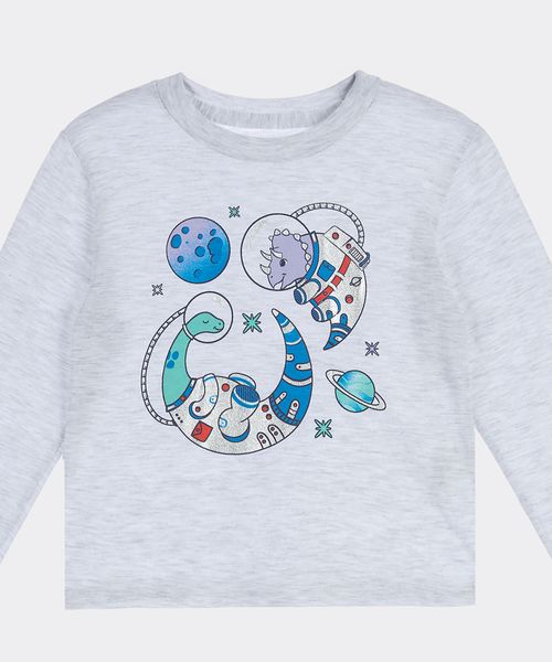 Playera Manga Larga  de  Bebo Años