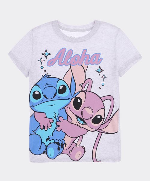 Playera de Licencia Stitch de  Niña Infantil
