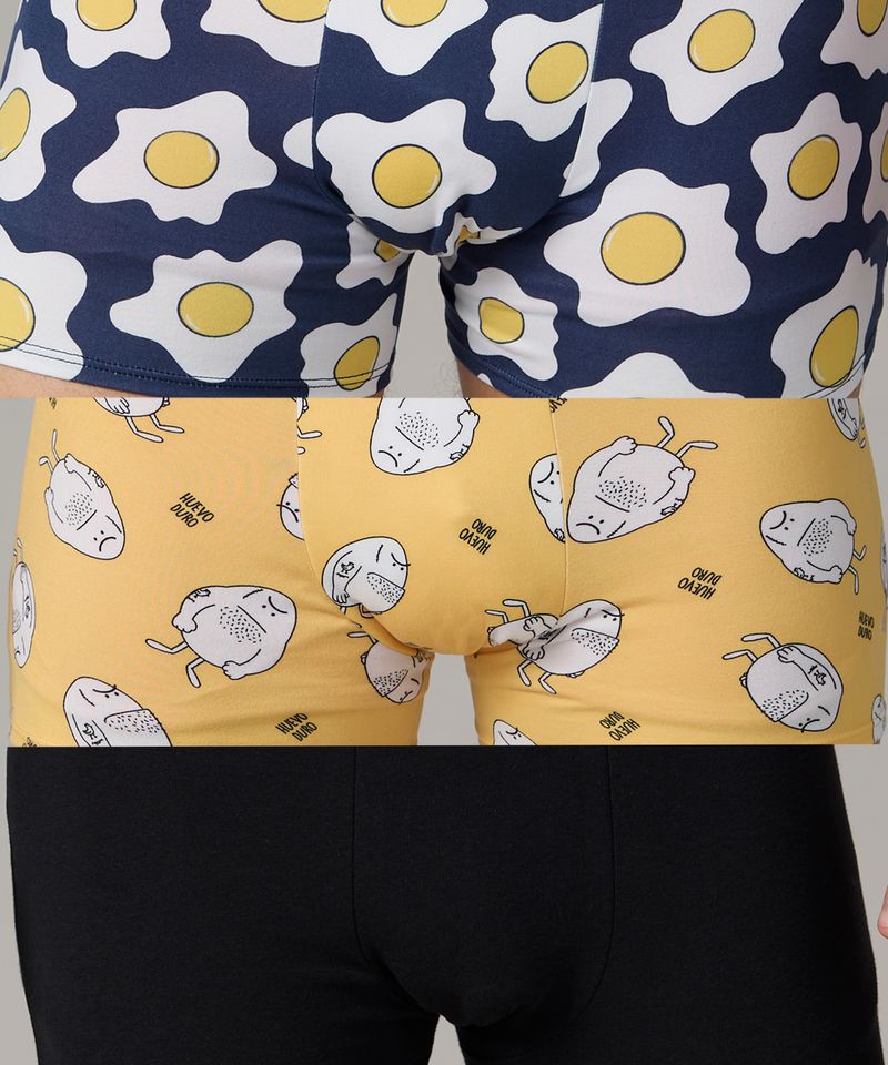 3 Pack Bóxer de Caballero