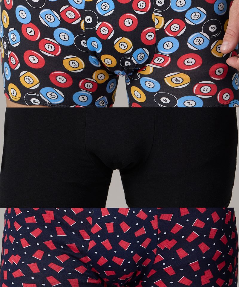 3 Pack Bóxer de Caballero