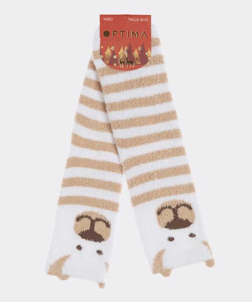 Calceta Chenille  de  Niño Infantil