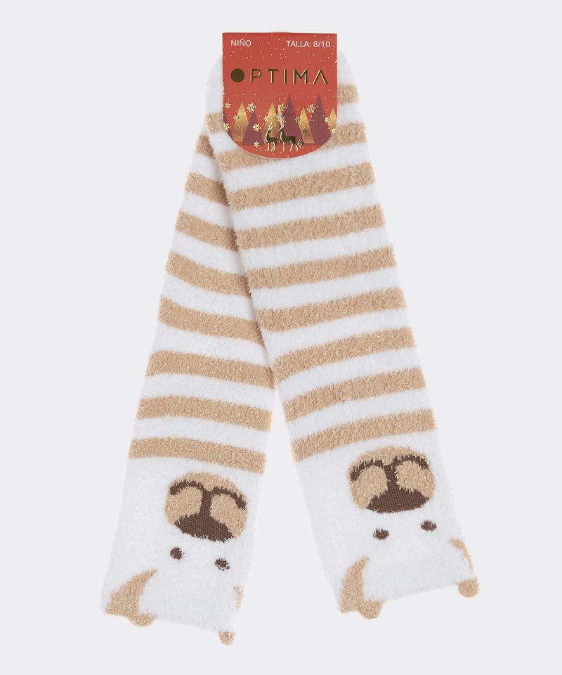 Calceta Chenille  de  Niño Infantil