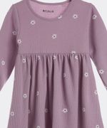 Vestido Manga Larga  de  Beba Años