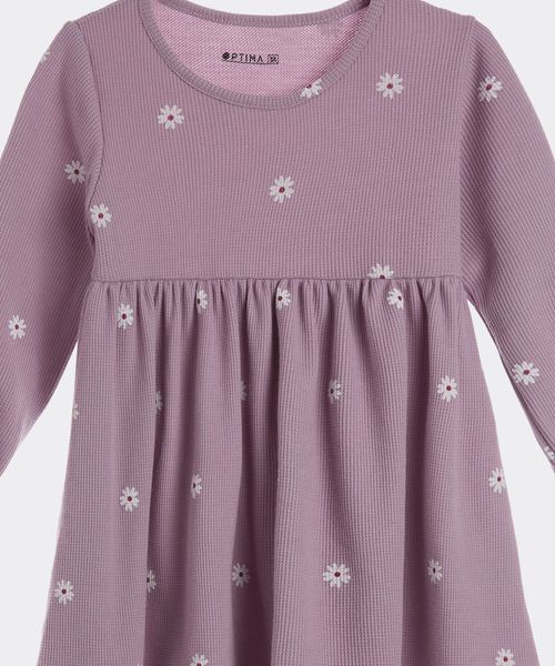 Vestido Manga Larga  de  Beba Años