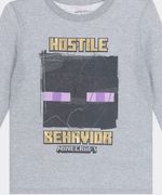 Playera de Licencia Minecraft de Niño Infantil