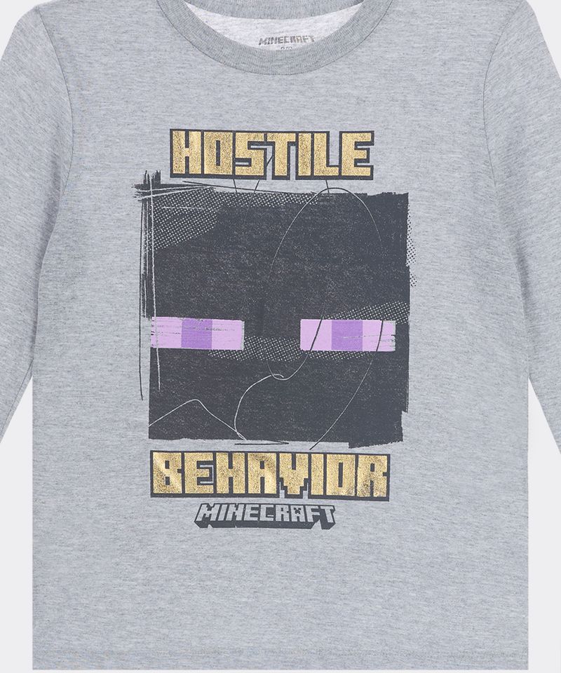 Playera de Licencia Minecraft de Niño Infantil