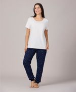 Set Pijama Pantalón y Playera de Dama