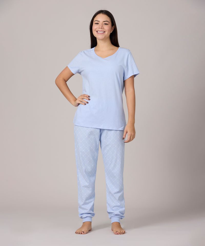 Set Pijama Pantalón y Playera de Dama