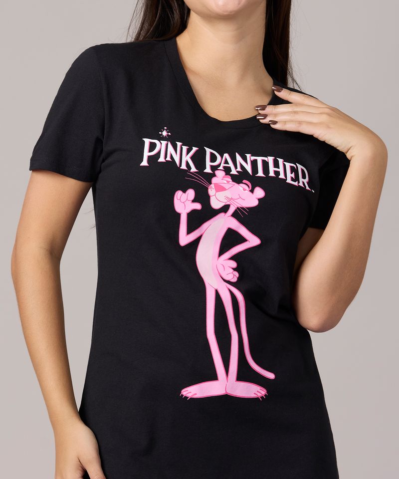 Playera de Licencia Pink Panter de Dama