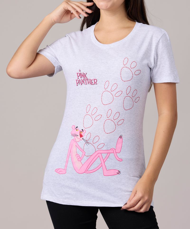 Playera de Licencia Pink Panter de Dama