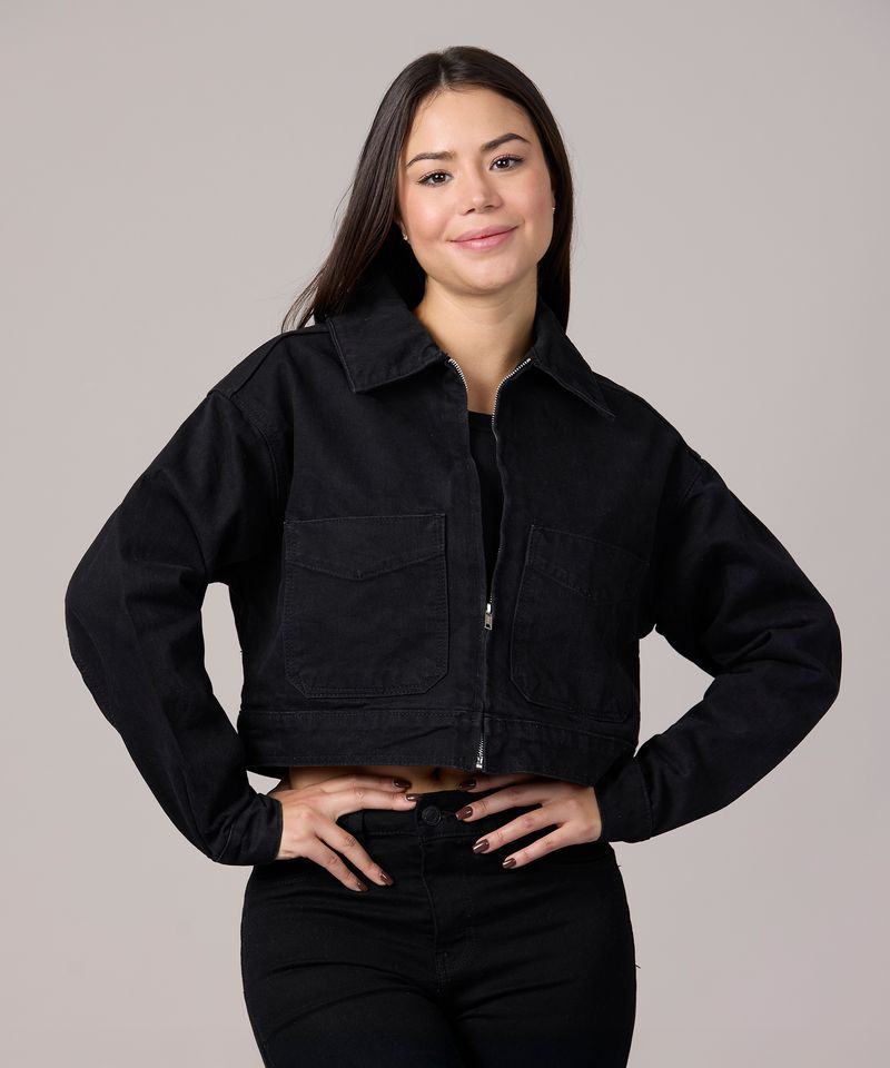 Chamarra de Mezclilla Dama