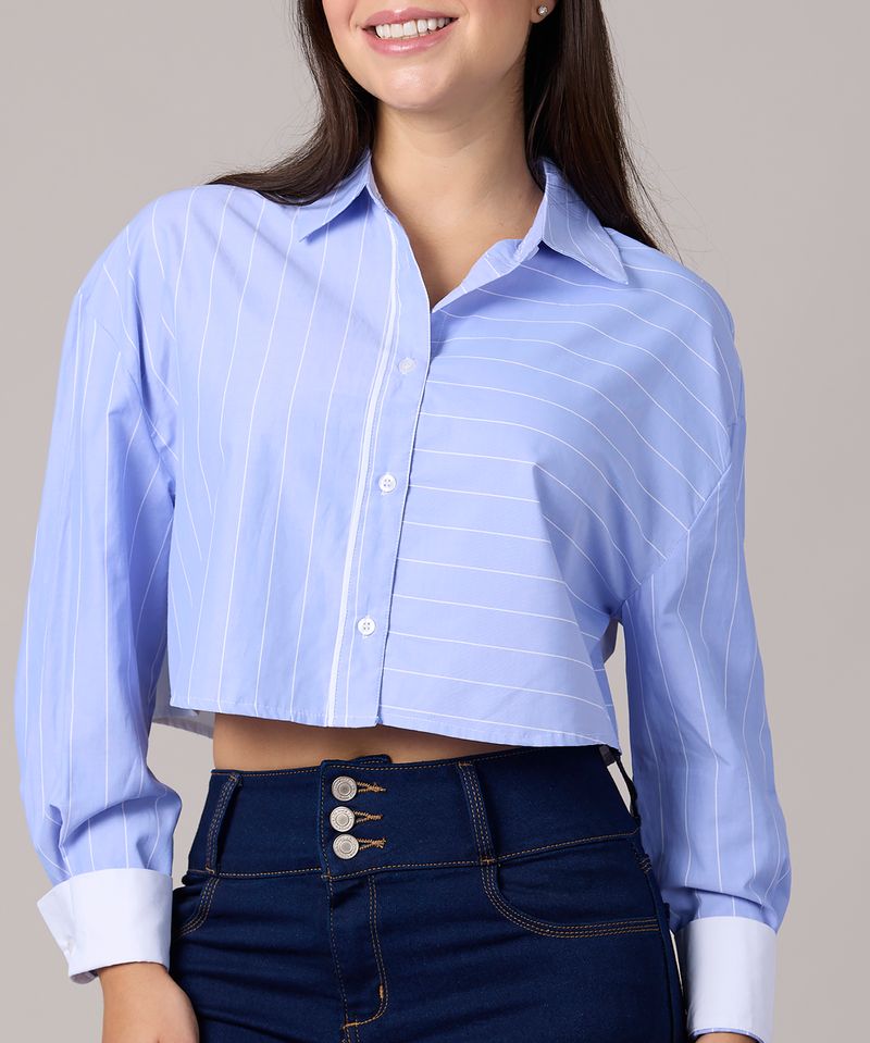 Blusa Manga Larga de Dama