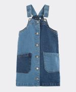 Overol Corto de Mezclilla Niña Infantil