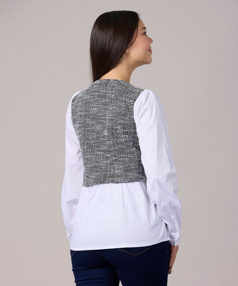 Blusa Manga Corta de Dama