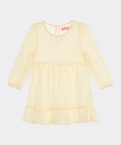 Vestido Manga Larga  de  Beba Años