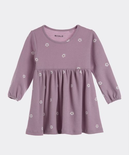 Vestido Manga Larga  de  Beba Años