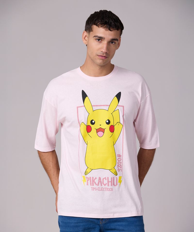 Playera de Licencia Pokemon de Caballero