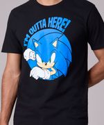 Playera de Licencia Sonic de Caballero