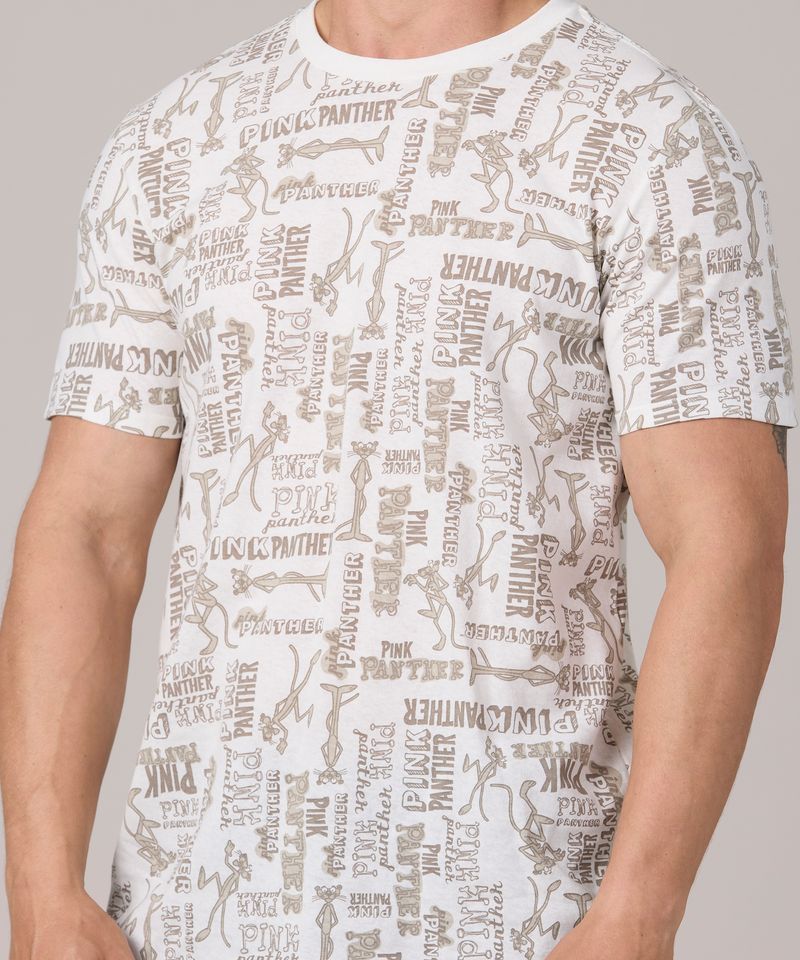 Playera de Licencia Pink Panter de Caballero