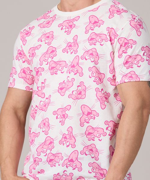 Playera de Licencia Pink Panter de  Caballero