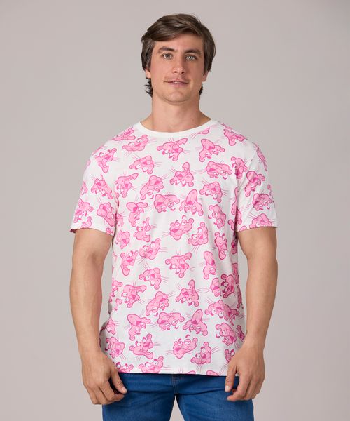 Playera de Licencia Pink Panter de  Caballero