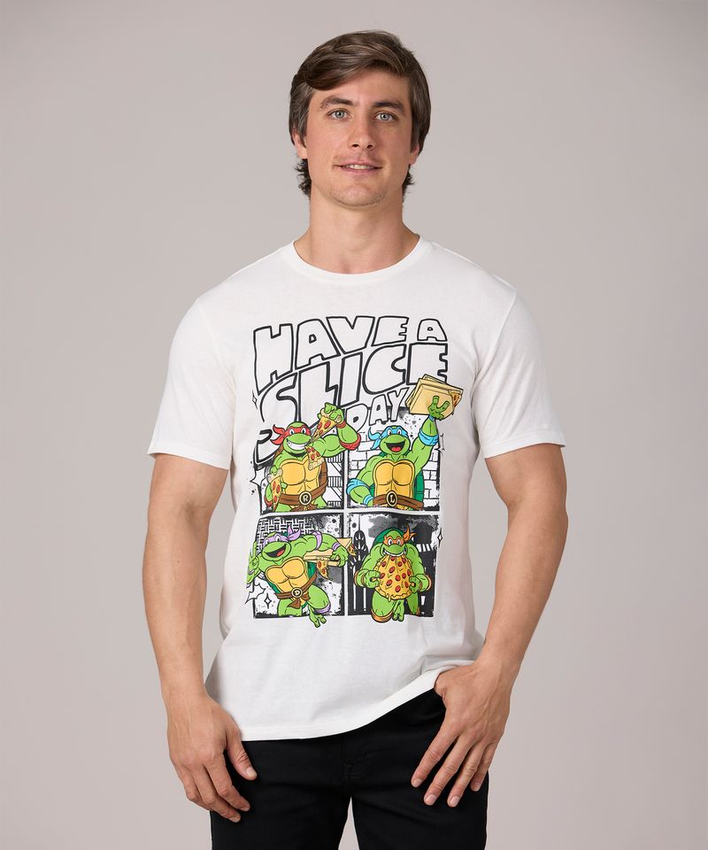 Playera de Licencia Tortugas Ninja de Caballero