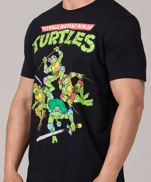 Playera de Licencia Tortugas Ninja de  Caballero