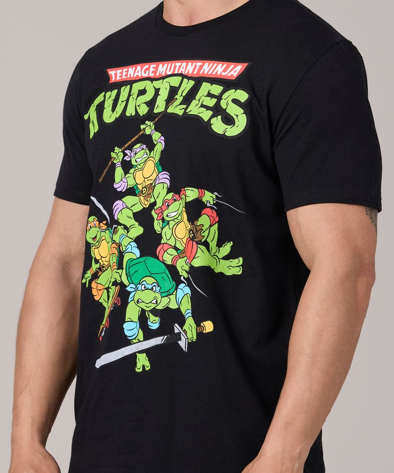 Playera de Licencia Tortugas Ninja de Caballero