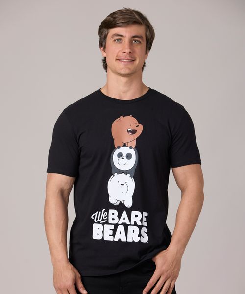 Playera de Licencia We Bare Bears de  Caballero