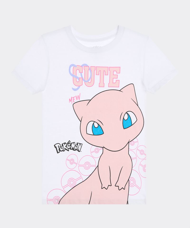 Playera de Licencia Pokemon de Niña Infantil