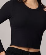 Playera Manga Larga de Dama