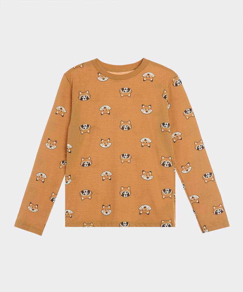 Playera Manga Larga de Niño Infantil