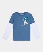Playera Manga Larga de Niño Infantil