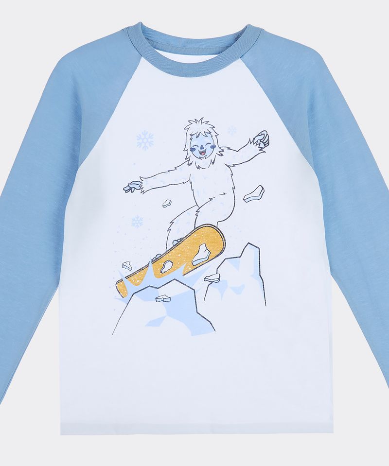Playera Manga Larga de Niño Infantil