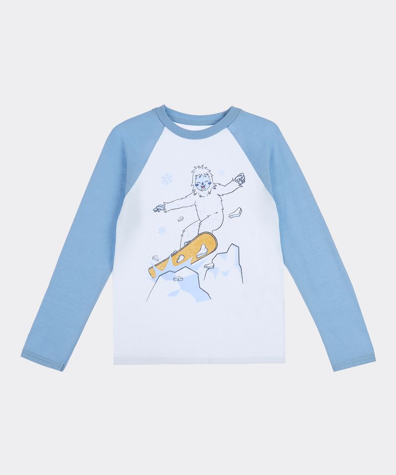 Playera Manga Larga de Niño Infantil