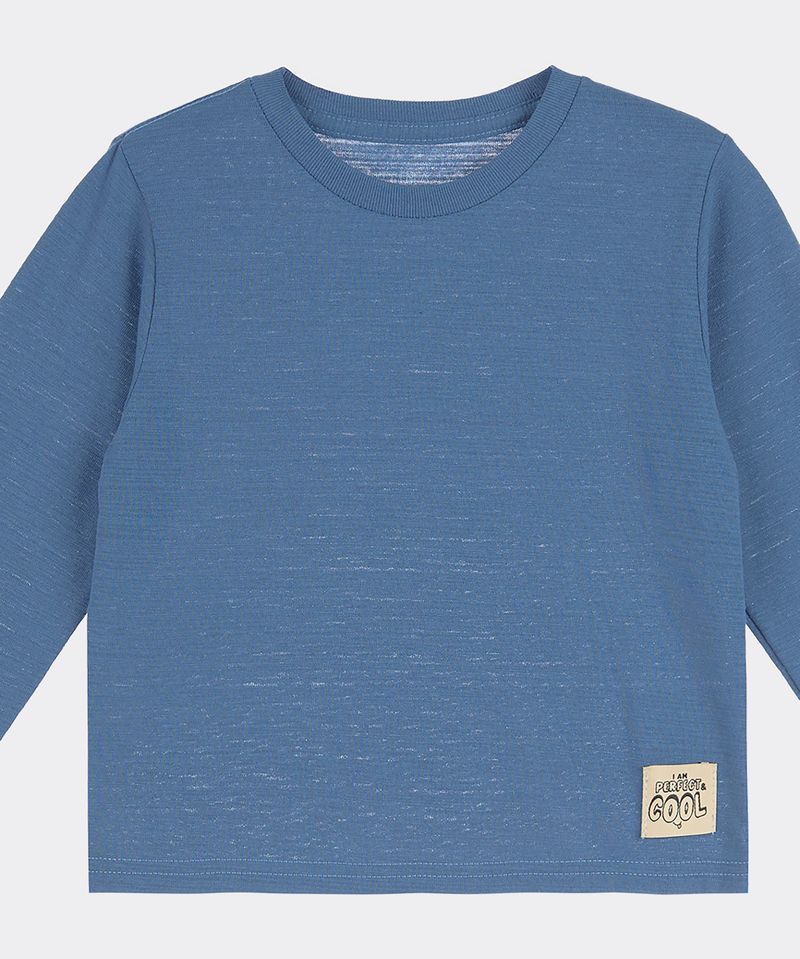 Playera Manga Larga de Bebo Años