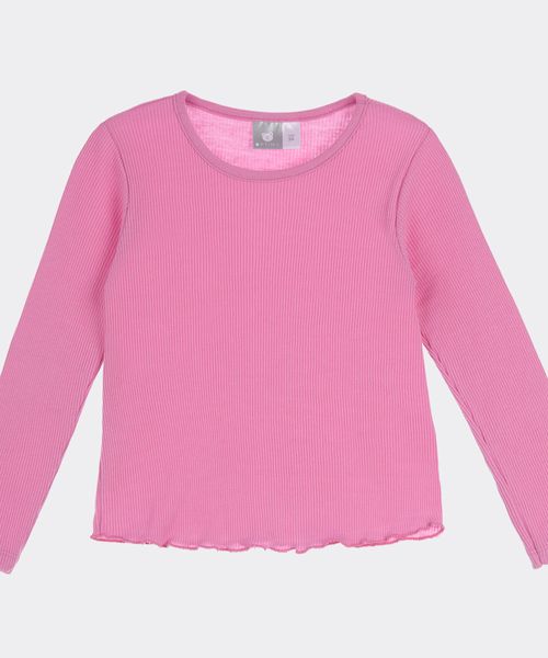 Playera Manga Larga  de  Beba Años