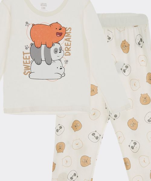 Set Pijama Pantalón y Playera We Bare Bears de  Bebo Años