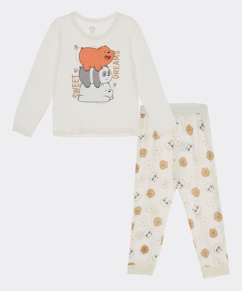 Set Pijama Pantalón y Playera We Bare Bears de  Bebo Años