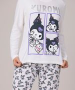 Set Pijama Pantalón y Playera Kuromi de Dama
