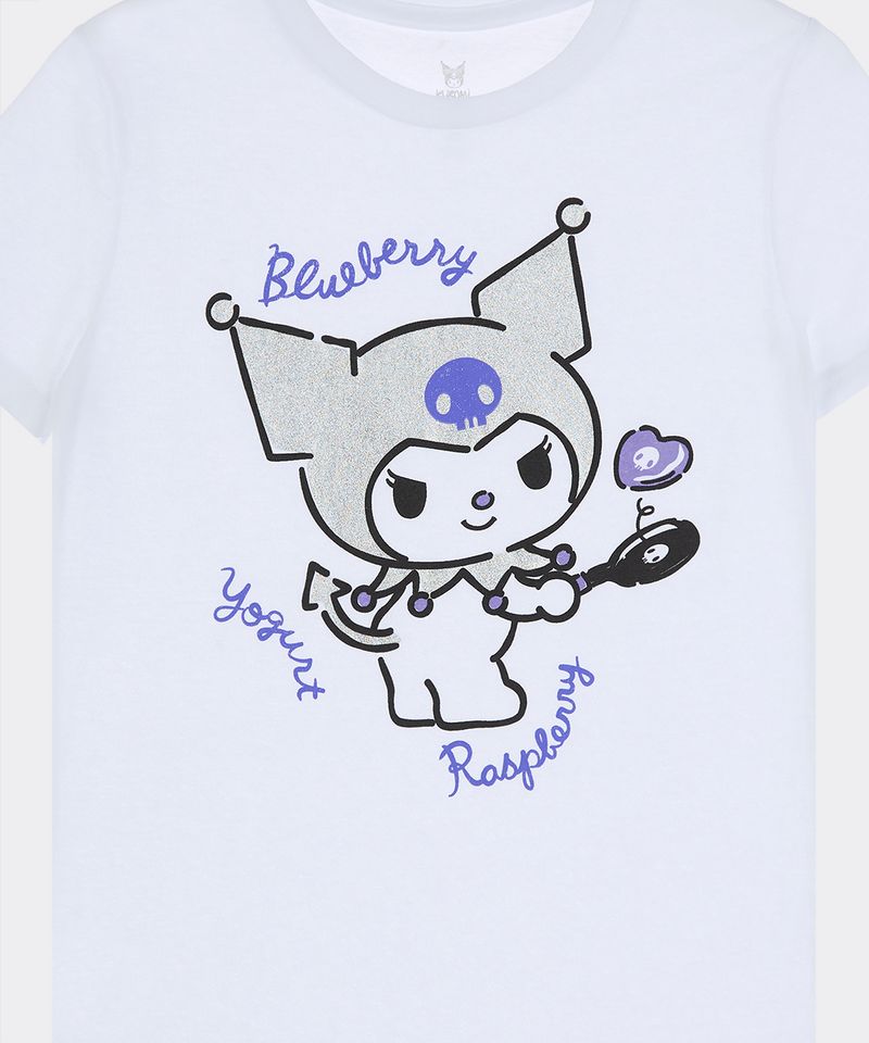 Playera de Licencia Kuromi de Niña Infantil