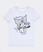 Playera de Licencia Kuromi de Niña Infantil