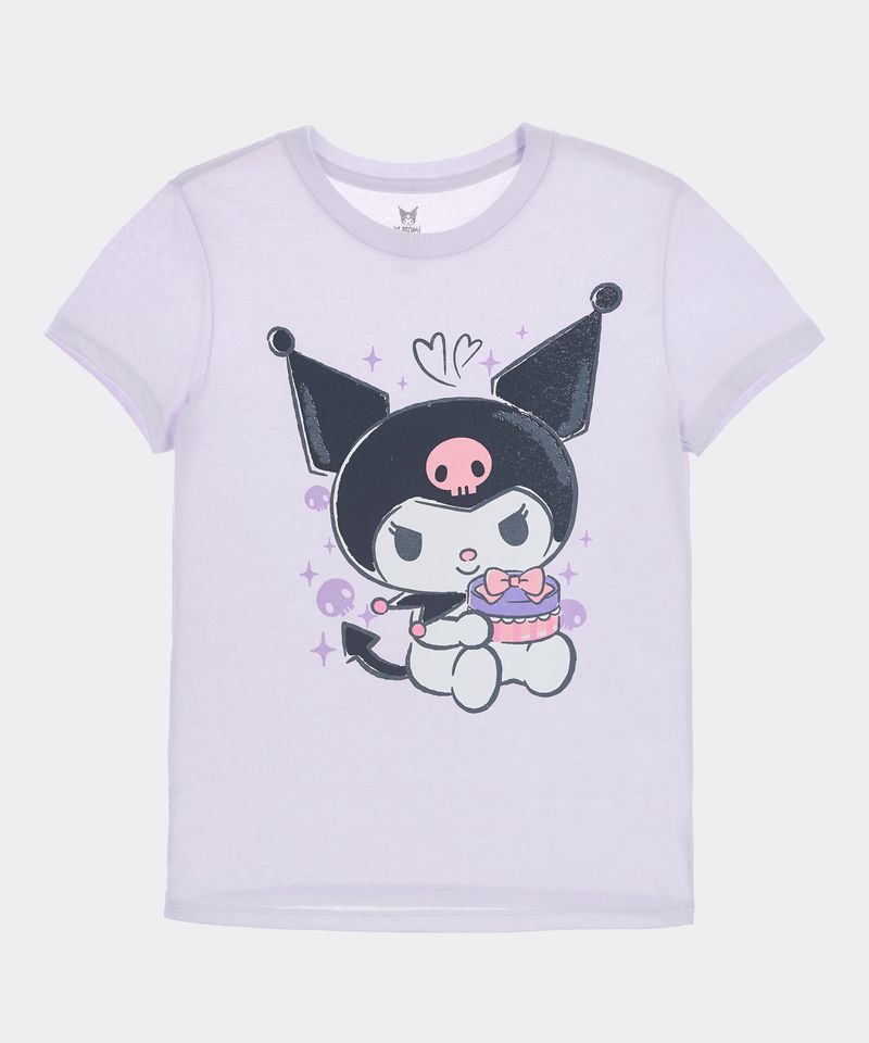 Playera de Licencia Kuromi de Niña Infantil