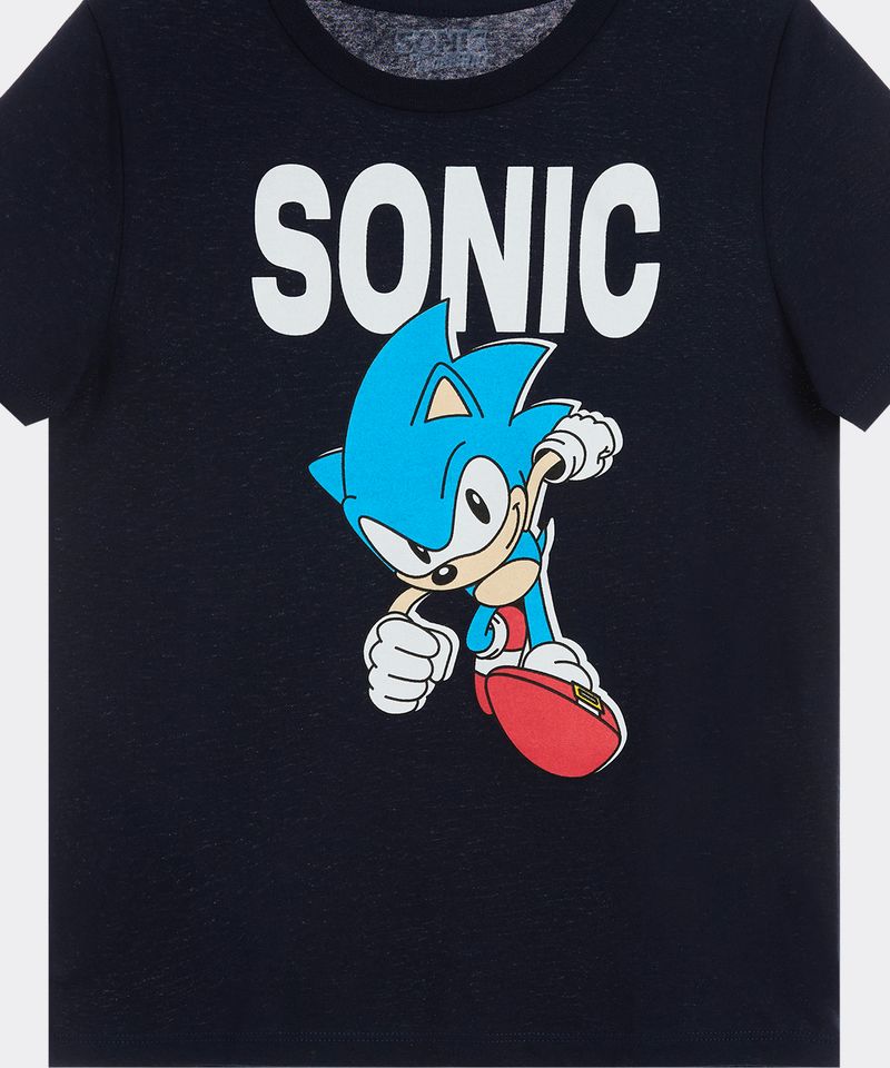 Playera de Licencia Sonic de Niño Infantil