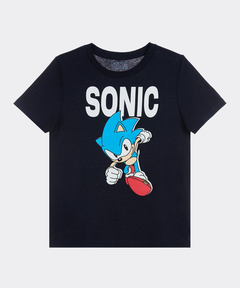 Playera de Licencia Sonic de Niño Infantil